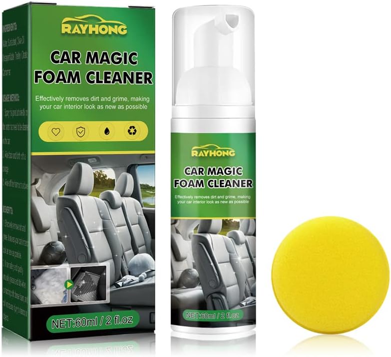 منظف فوم جاف للسيارة لإزالة الأوساخ