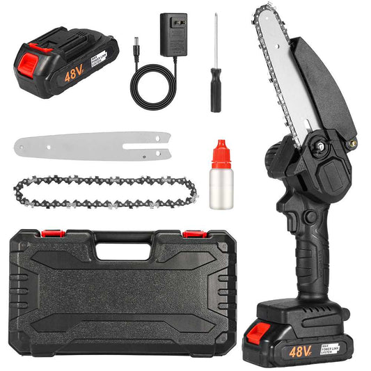 منشار كهربائي لاسلكي قوي مع بطاريتين